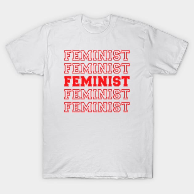 Feminist T-Shirt by Pridish